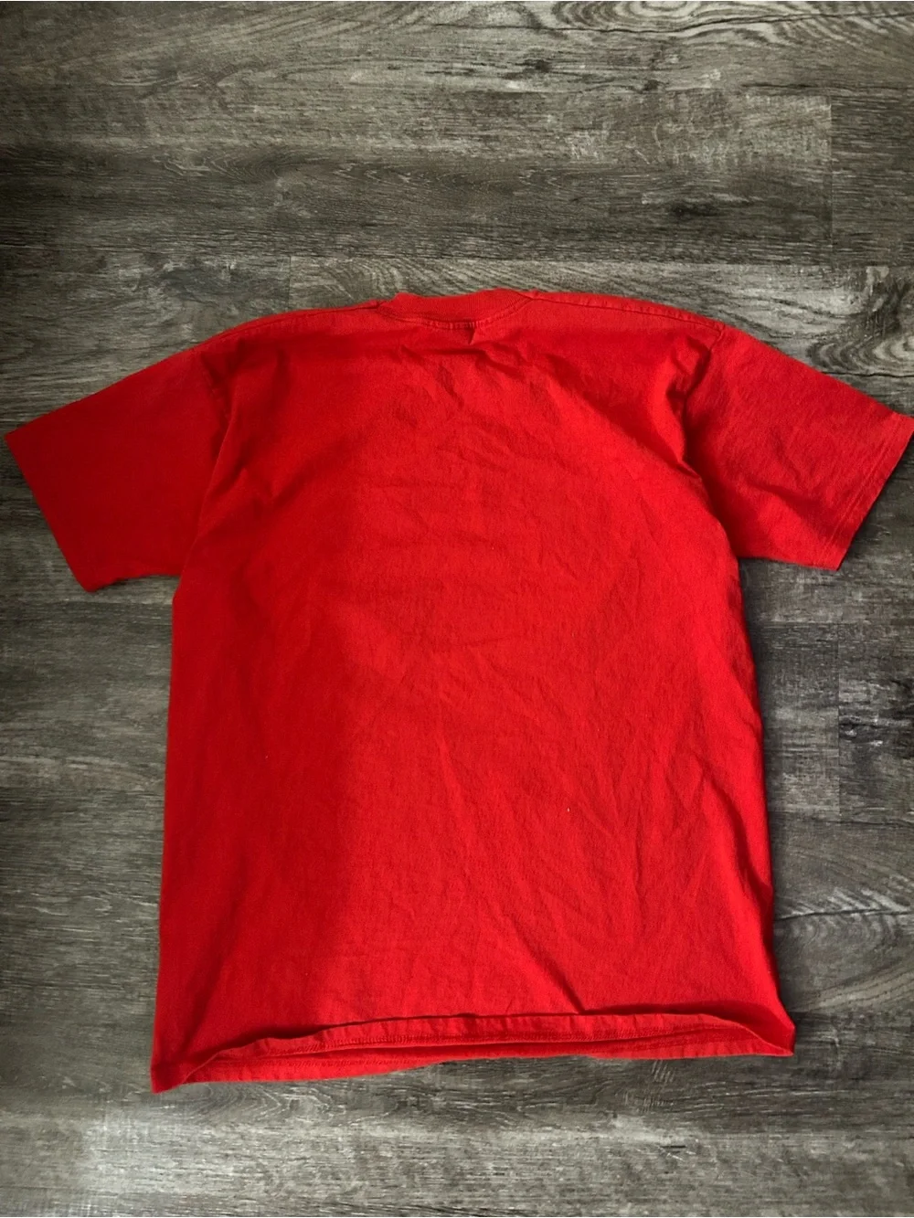 Fruit of the Loom Red Maryland Flag Graphic Tee